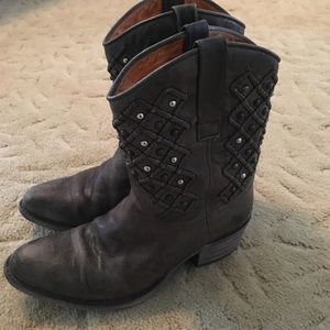 Frye Deborah Pin Tuck Boots